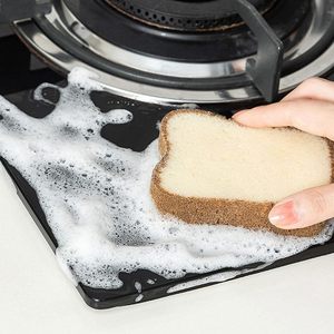 Nueva Tendencia, Nuevos Productos, Esponja para Lavar Platos con Forma de Pan para Limpieza de Cocina - Product Image 3