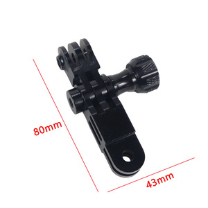 Soporte de cámara de acción Feichao con brazo ajustable para GoPro Dji Action 6 5, soporte de plástico con rótula - Product Image 2