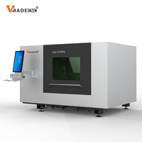 Machine de découpe laser à fibre industrielle CNC 1313 3015 avec couvercle 1.5kw 2kw 3kw 6kw pour tôles métalliques et acier