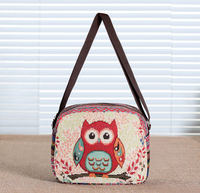 Sac bandoulière brodé pour femme, sac à main décontracté en toile bohème avec sangle réglable, idéal pour les festivals et les voyages