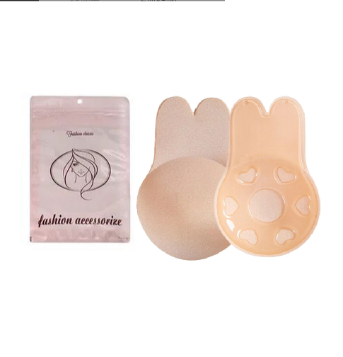 Color piel, un par en una bolsa del mismo color.