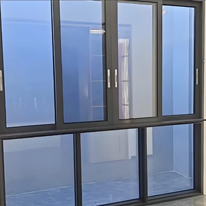 Ventanas y puerta <span class=keywords><strong>Ropo</strong></span> corredizas de aluminio personalizadas de diseño moderno de fábrica serie KT 55 o 60 para sala de estar de hotel - Product Image 1