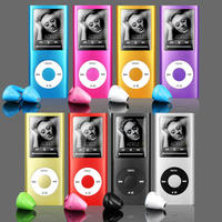 Lecteur MP3 MP4 avec écran TFT de 1,8 pouces, radio FM, haut-parleur intégré et emplacement pour carte TF, lecteur de musique portable