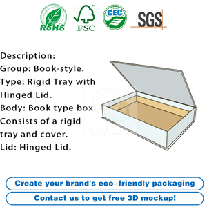 Embalaje de tarjeta <span class=keywords><strong>NFC</strong></span> personalizada, caja cerrada magnética, caja de papel de regalo con tapa personalizada, soporte de diseño y servicio de impresión integral - Product Image 6