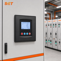 Contrôleur de puissance réactive à compensation commune 18 étapes SETPQMSD 400V, type de commutateur composite, haute stabilité