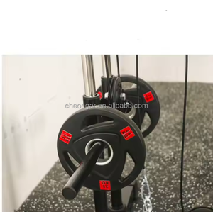 Équipement mural de gymnastique à domicile personnalisé Bancs réglables en fer pliable à double <span class=keywords><strong>poulie</strong></span> chargée sur plaque de machine à pulldown Lat - Product Image 5