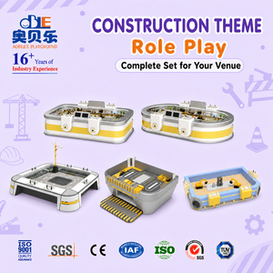 <span class=keywords><strong>Table</strong></span> d'excavation sur le thème de <span class=keywords><strong>la</strong></span> construction personnalisée, aire de jeux commerciale pour jeu d'imitation, maison de jeu de rôle urbaine, aire de jeux intérieure - Product Image 1