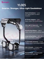 Équipement d'entraînement avec exosquelette à Guangzhou, fabricants d'exosquelettes, exosquelette robotisé motorisé portable, dispositif d'assistance à la marche