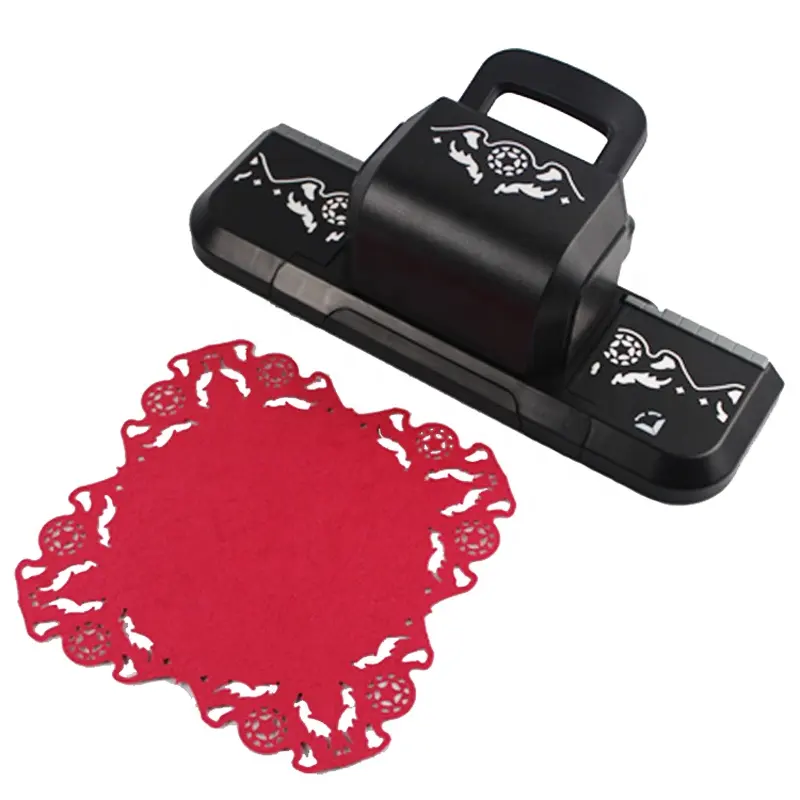 Dispositivo di goffratura laterale a pressione fai-da-te a mano per bambini Fancy Border Punch fai da te Art Craft Paper Punch