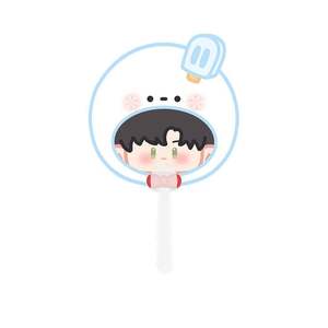 Маленький вентилятор Qi Yuxia Yi Zhou Qin Che Shen Xing Hui Shen вокруг маленького пластикового пикета Kpop - Product Image 3