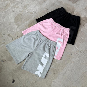 Pantalones Cortos Casuales de Estilo Europeo con Estampado de Letras, Holgados, Estilo Y2K, para Hombre y Mujer, para Verano y Otoño - Product Image 3