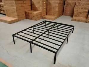 Xingyuan 14-дюймовый металлический каркас кровати на платформе, большой размер, легкая сборка, каркас для кровати размера «Queen-Size» - Product Image 5