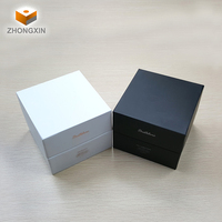 Boîte d'emballage en carton blanc de haute qualité, dureté, gaufrée, en relief, logo personnalisé, pour bracelet Apple Watch