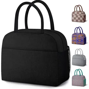 Bolsa cooler portátil reutilizável, bolsa personalizada para adultos, piquenique, escola, isolada para homens e mulheres