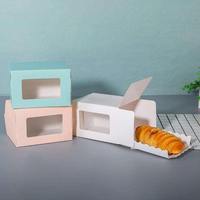 Boîte d'emballage personnalisée pour pâtisseries, idéale pour gâteaux roulés, éclairs, cannoli et pains, avec papier alimentaire et logo personnalisé – Fournisseurs en gros