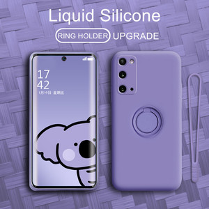 Étui en silicone liquide souple pour Samsung Galaxy S25 S24 S23 S22 <span class=keywords><strong>S21</strong></span> S20 FE Note 10 <span class=keywords><strong>Pro</strong></span> 20 Ultra A32 A52 avec sangle - Product Image 2