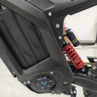 Nouveau modèle 2026 Arctic Leopard XF PRO 12KW Moto électrique tout-terrain pour adultes 72V 35Ah Autonomie 95km Moto enduro tout-terrain