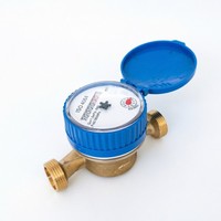 Medidor de Agua Mecánico de Latón Ruiyang, de Venta Caliente, de Chorro Único, para Uso Residencial, Frío/Caliente