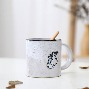 Taza <span class=keywords><strong>de</strong></span> cerámica con diseño personalizado, taza <span class=keywords><strong>de</strong></span> porcelana blanca con asa, para té, <span class=keywords><strong>leche</strong></span>, latte, café expreso - Product Image 3