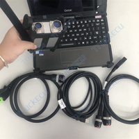 Getac V110 Tablet portátil genuino Vocom 2 + Vocom 88899400 PTT 2,8 DEV2 USB WIFI conectar excavadora para herramienta de diagnóstico