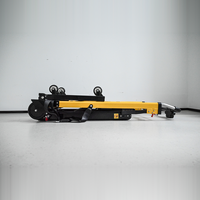 Chariot à main électrique pour escalades, capacité de charge 300 kg, chenilles, moteur brushless 160 W, batterie lithium 24 V, pliable