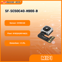 Module de caméra MIPI SincereFull Auto Focus AF HDR 4K 50MP capteur OV50C40 1/2.5 pouces 76,4 FOV <1,5% de distorsion pour smartphone