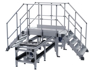 Zhenghe truy cập bước hồ sơ cầu thang lan can nền tảng làm việc với tay vịn - Product Image 1