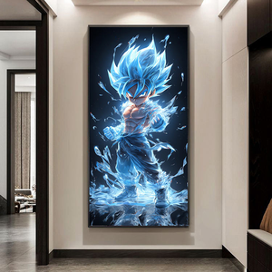 Póster Decorativo de Personajes de <span class=keywords><strong>Anime</strong></span> y Dibujos Animados, Arte para Colgar en la Pared, Decoración para Pasillo, Arte Infantil para Pared - Product Image 2