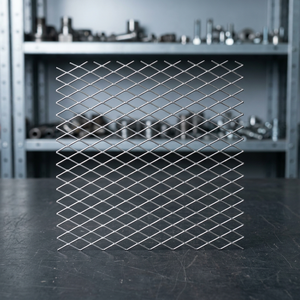 Malla Metálica Expandida Galvanizada de Alta Resistencia, Lámina con Orificios en Forma de Diamante, Barrera de Seguridad Industrial IRAJ - Product Image 1
