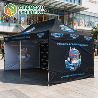 Carpa de Metal con Estructura Metálica, Impermeable, Plegable, Tipo Gazebo, Pérgola Desplegable 3x3 3x6m para Jardín, Patio, Barbacoa, Bodas, Ferias Comerciales