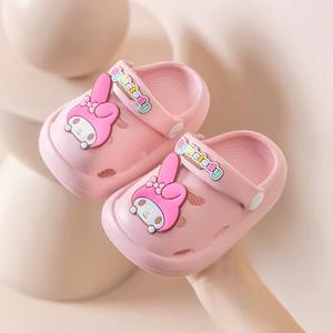 Grosir sandal anak-anak luar ruangan kuromi-lucu kartun antiselip EVA sandal rumah bayi tahan aus musim panas OEM - Product Image 6