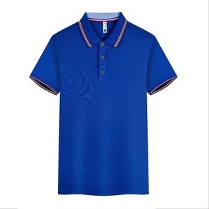 T-<span class=keywords><strong>shirt</strong></span> en polyester à manches courtes et col à revers, respirant et ample, pour hommes et femmes, vente en gros à prix réduit - Product Image 4
