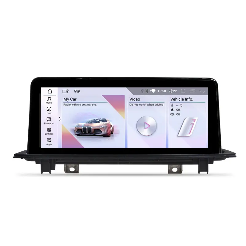 Mcx F20 4G 10.25 ''Qualcomm Carplay Radio Multimedia Android 12 Gps Scherm Navigatie Voor Bmw F20 F21 Cic Volledige Systeem