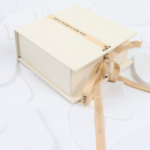 Moujiu Custom Square Art Paper Jewelry Box with Magnetic Snap Closure and Embossed Design for Christmas Gift Packaging - Product Image 1