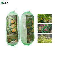 PP plastique plante escalade treillis maille fleurs melon fruits luffa gourde amère raisin lentilles haricots passion vigne filet de soutien