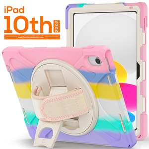เคสซิลิโคนกันกระแทกสำหรับ <span class=keywords><strong>Apple</strong></span> iPad Air 11 Pro 13 M5 MINI 6 7 10th Gen ฝาครอบป้องกันแท็บเล็ตเต็มรูปแบบ - Product Image 1