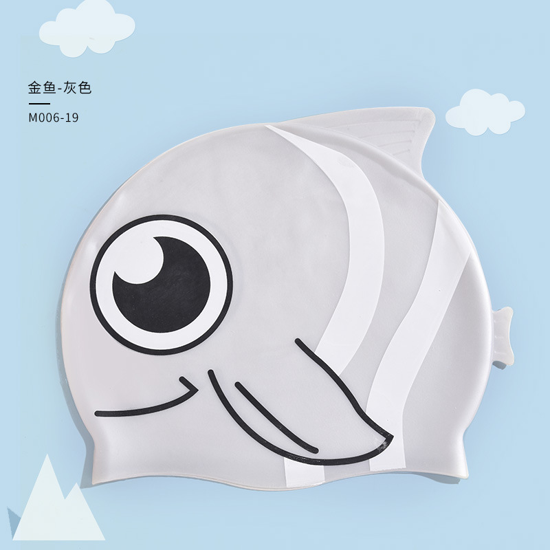 Poisson rouge - Gris