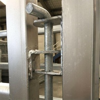Clôture de ferme équestre de qualité supérieure enclos de bétail corral panneaux de clôture et portes