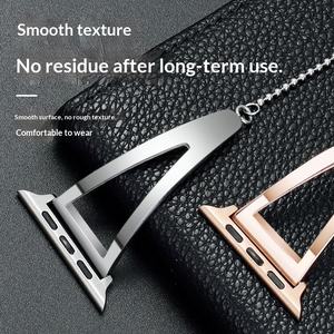 Bracelet de montre pour femme en acier inoxydable Upro Fashion Dressy pour Apple Watch Ultra 49 mm 38 mm IWatch Series 7 8 6 Bracelet en acier inoxydable - Product Image 4