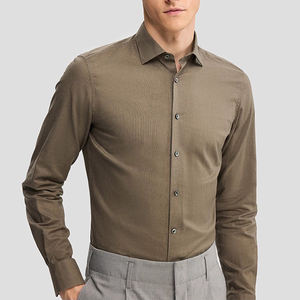 <span class=keywords><strong>Camicia</strong></span> Casual da <span class=keywords><strong>uomo</strong></span> con colletto a maniche lunghe in misto <span class=keywords><strong>lino</strong></span> formale monopetto <span class=keywords><strong>Slim</strong></span> <span class=keywords><strong>Fit</strong></span> professionale da lavoro minimalista - Product Image 1