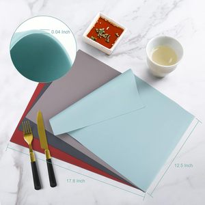 Kitchen Tools Heat Resistant Insulation Countertop <b>Protector</b> Pads Silicone Placemat for Dining Kitchen <b>Table</b> - Product Image 4
