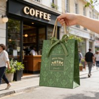 Sacs en papier kraft blanc et brun personnalisés avec votre propre logo, recyclés, pour cadeaux, artisanat et shopping, en gros, provenant d'une usine chinoise