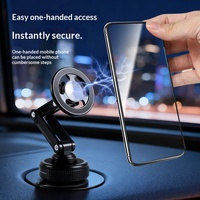 Nouveau support de téléphone magnétique pliable et rotatif pour lit, pratique, avec ventouse en silicone anti-vibration