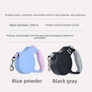 Bestseller Luxury Personalized Modern Cartoon Solid Dog Leash LED <b>Lighting</b> Auto-Extendable Retractable ABS Material Outdoor - Product Image 6
