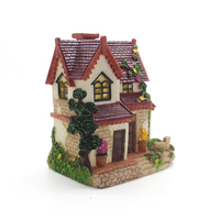 Rumah miniatur, resin, dekorasi rumah langsung pabrik
