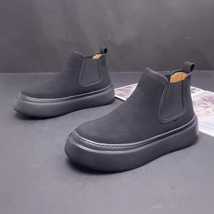 High Top White <b>Shoes</b> 2025 New Fashionable Thick Sole with <b>Increased</b> <b>Height</b> Inside Outdoor Sports and Leisure Board <b>Shoes</b> - Product Image 5