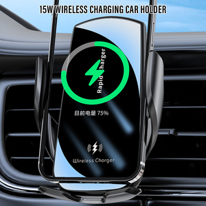 Chargeur de voiture sans fil à charge rapide Kouvolsen 15W avec support de téléphone <span class=keywords><strong>compatible</strong></span> <span class=keywords><strong>iPhone</strong></span> 15 Pro Max 16 14 <span class=keywords><strong>13</strong></span> 12 écouteurs - Product Image 3