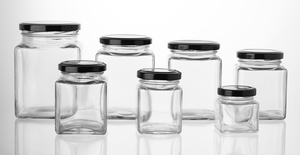Baratos hermético cuadrado frasco de vidrio <span class=keywords><strong>para</strong></span> café - Product Image 4