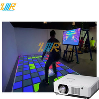 Juegos de suelo interactivos para interiores Proyector de rejilla Activación Sala de juegos Super Grid Juegos de suelo interactivos Proyector Activar rejilla