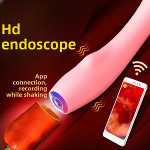 Jouets sexuels pour adultes Masturbateur féminin Vibrateur à bulles à fonction silencieuse avec caméra endoscopique vaginale - Product Image 1